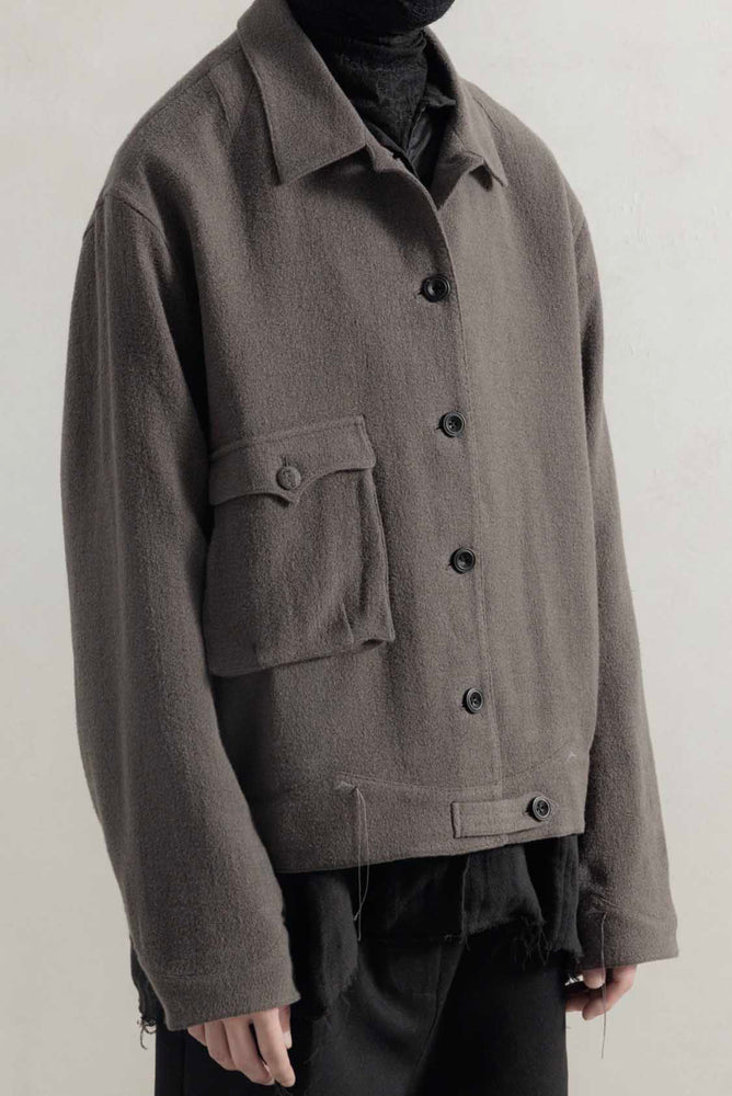 Cyclist Jacket Aged Grey