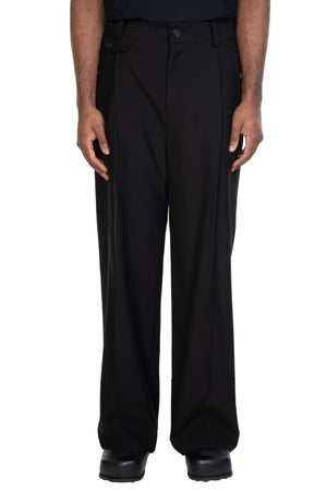 Deconstructed Trousers Black