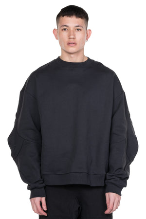 Deep Black Green Collembola Sweatshirt