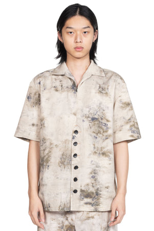 Peng Tai Denim Button Zip Working Shirt