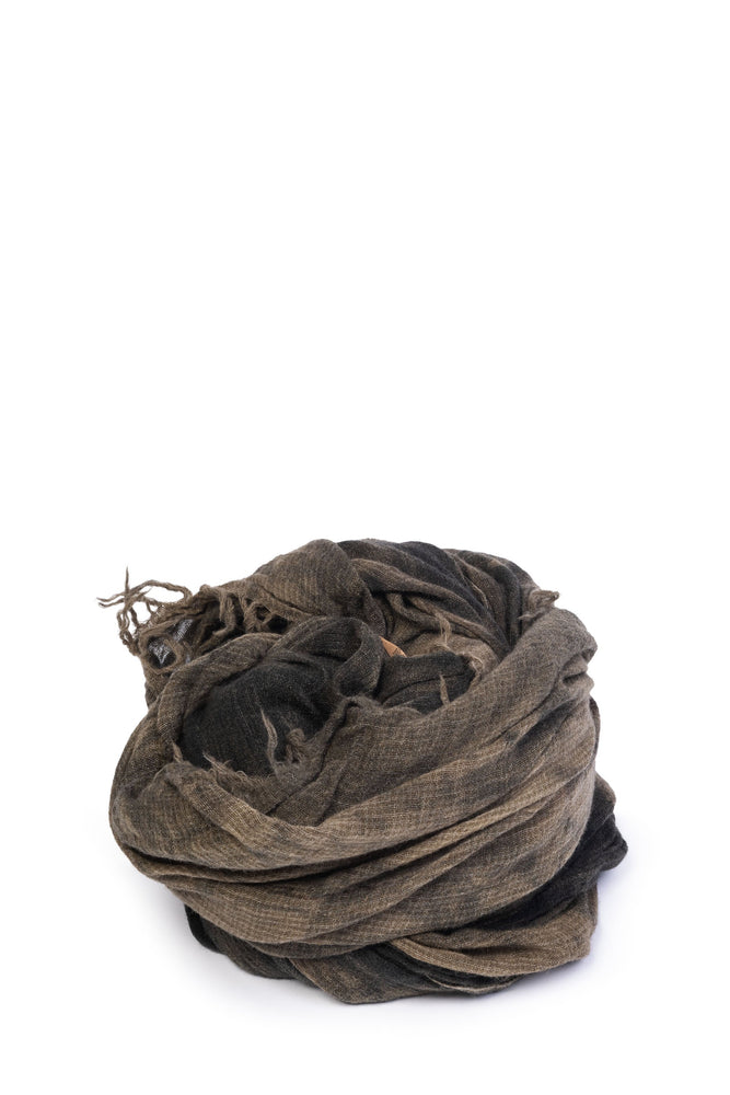 Digital Print Scarf Brown