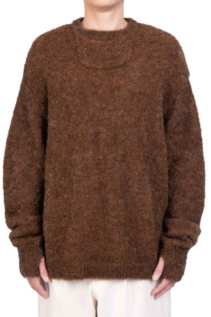 Dip Knit Sweater Falcon