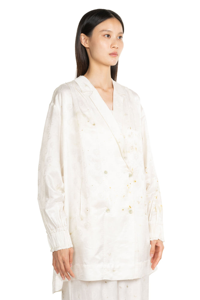 Double Breast Hoary Jacket