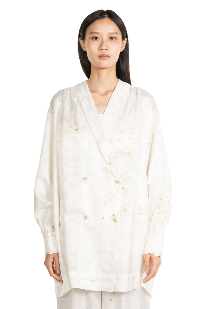 Double Breast Hoary Jacket