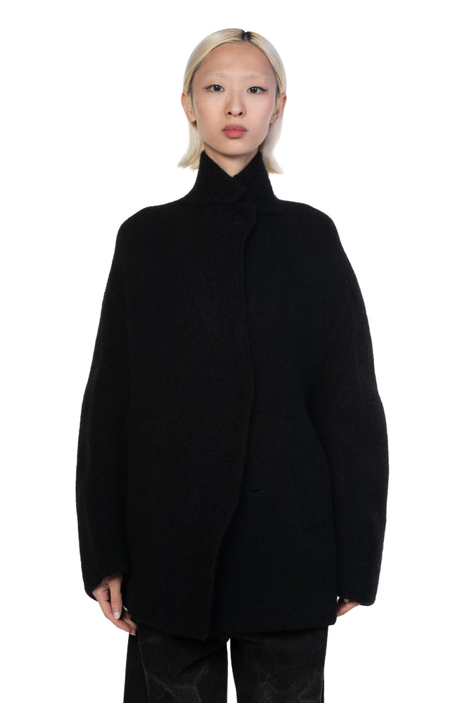 Double Breast Jacket Black