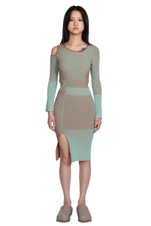 Andersson Bell Ellison Paneled Knit Dress