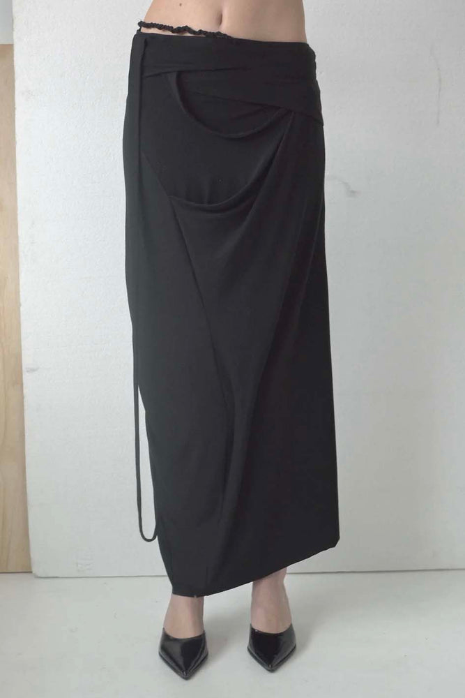 Fallo Long Skirt Black
