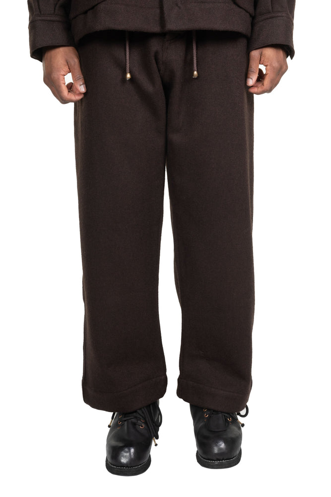 Farmer Pant Naturally Dyed Boiled Wool