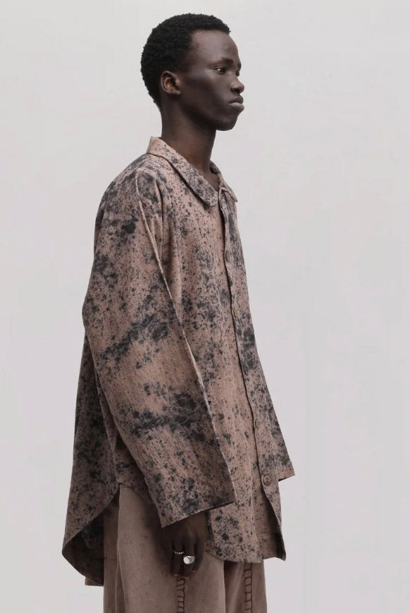 Farmer Shirt Curved Clay Brown