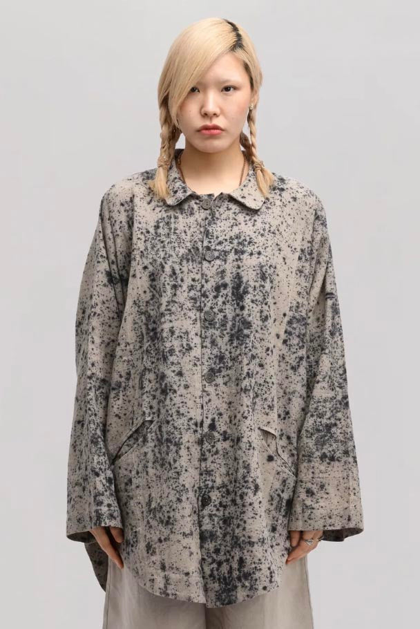 Farmer Shirt Curved Grey