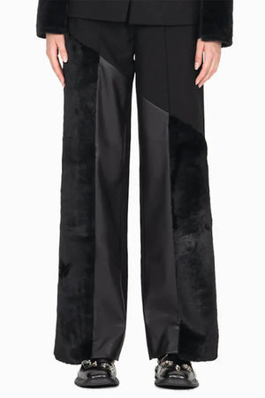 Feng Chen Wang Faux Fur Trousers