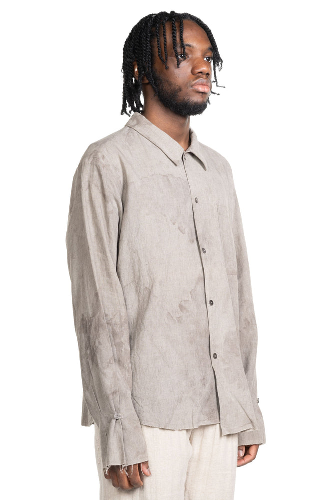 FM Loner Shirt Natural Dyed Grey