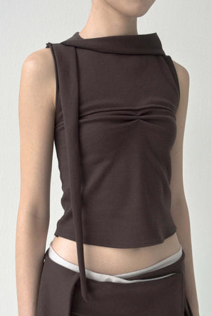 Genheim Top Brown