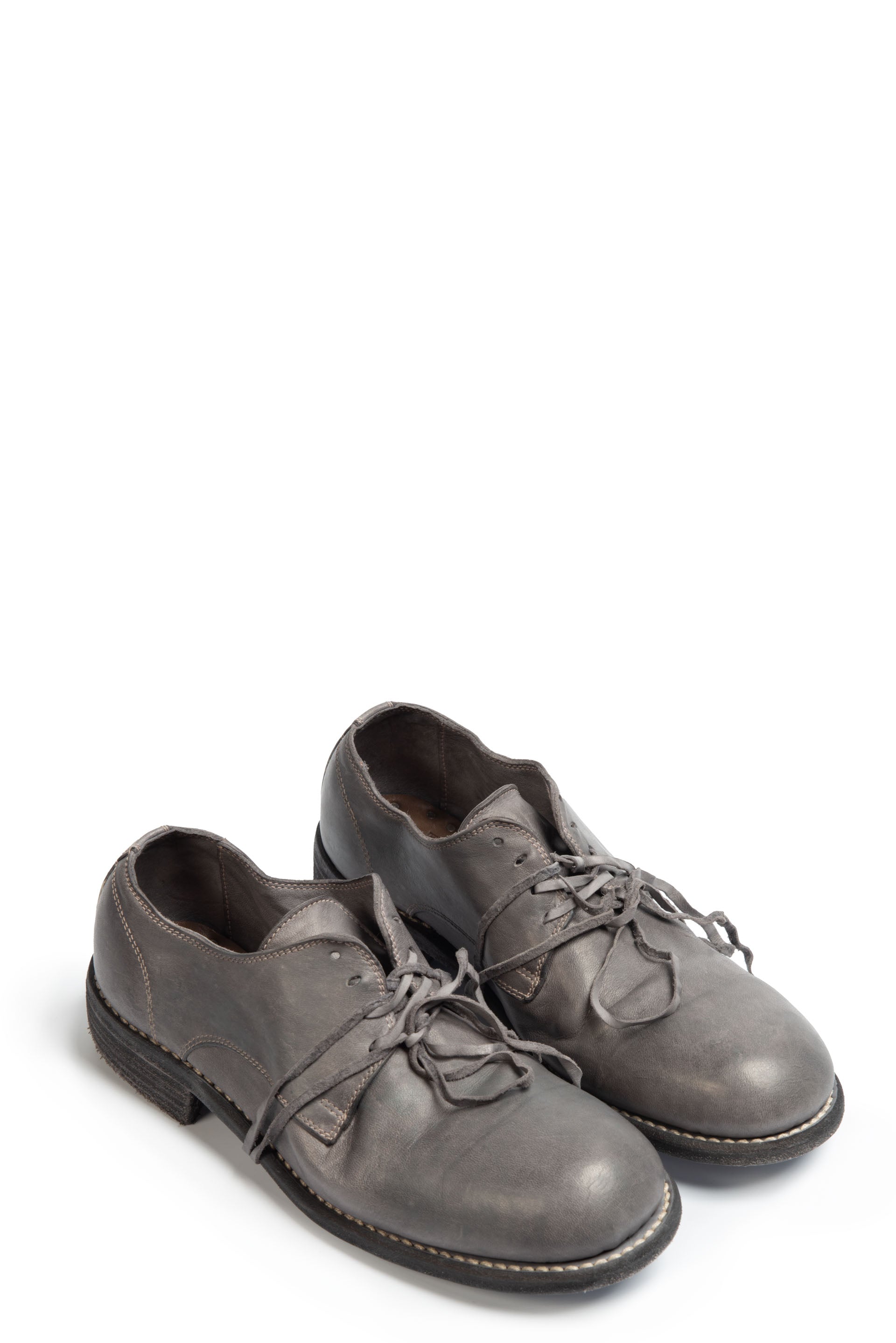Guidi 992 Grey - Lace Ups Derby Shoes | UJNG