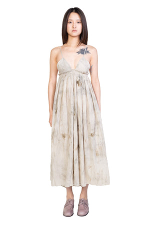 Hand Dyed Camisole Volume Maxi Dress