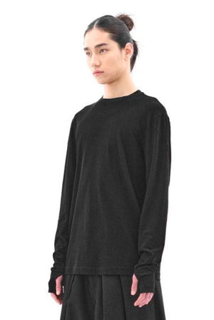 Helical Sleeve T-shirt Black