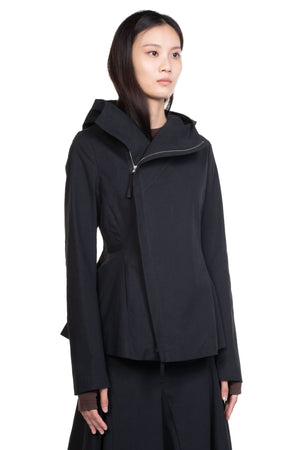 Hooded Jacket Black