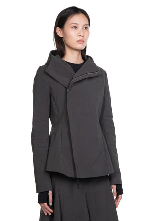 Hooded Jacket Dark Grey