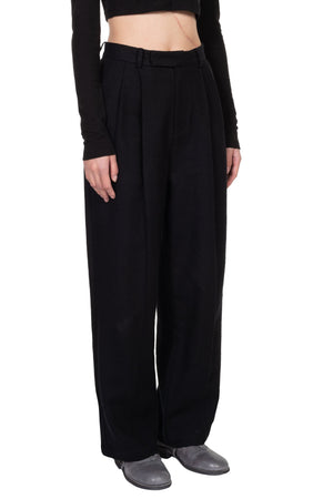 ii sense Ink Linen Trousers