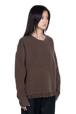 ii sense Olive Puzzle Sweater 