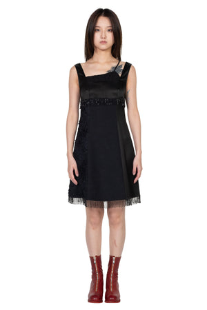 ii sense Onyx Petal Dress