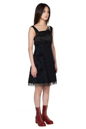 ii sense Onyx Petal Dress