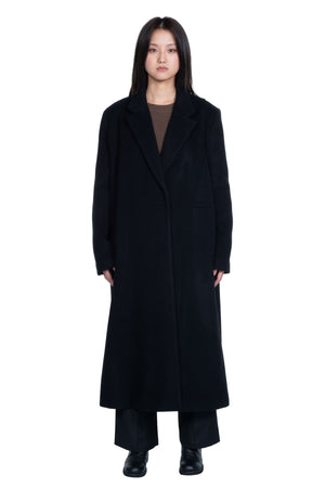 ii sense Ink Wool Fission Coat 