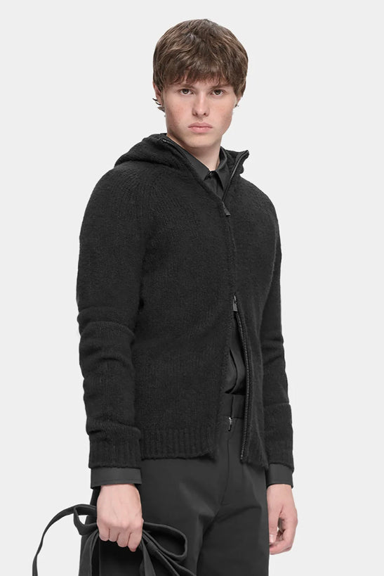 Inviola Cashmere Hoodie Black