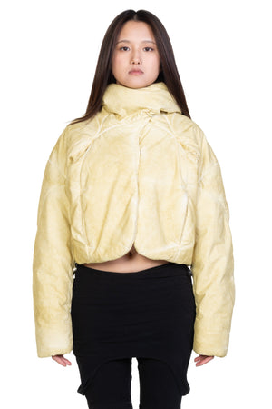 Iron Oxide Yellow Traveller Puffer Jacket