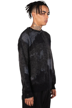 Isabel Benenato Multicolour Crewneck Mohair Jumper