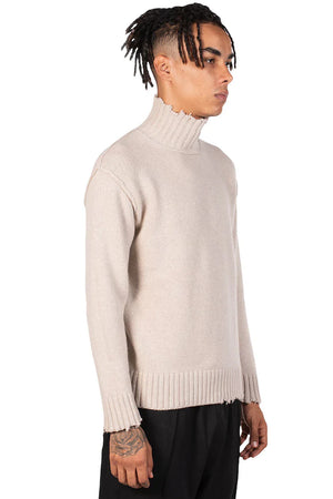 Isabel Benenato Turtleneck Eco Cashmere Jumper