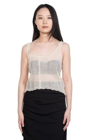 ii sense Ivory Fragment Top