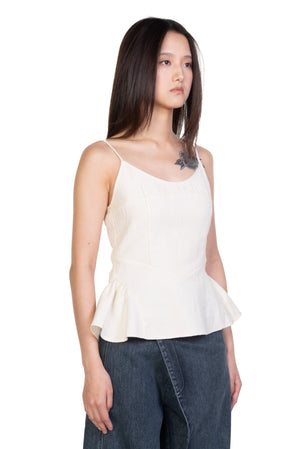 Ivory Stone Block Top