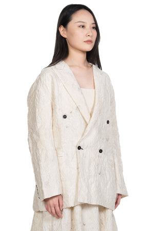 Mute Dance Jacquard Blazer