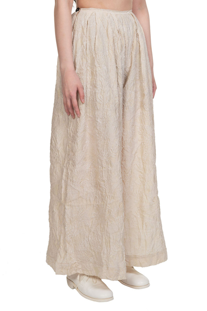 Mute Dance Jacquard Pants Celadon