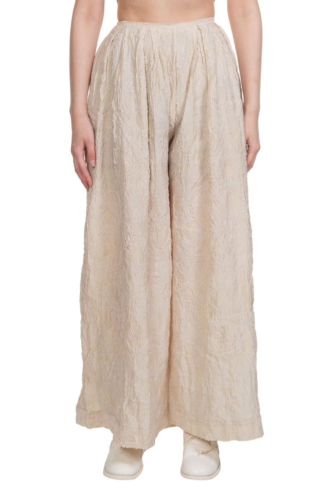 Mute Dance Jacquard Pants Celadon