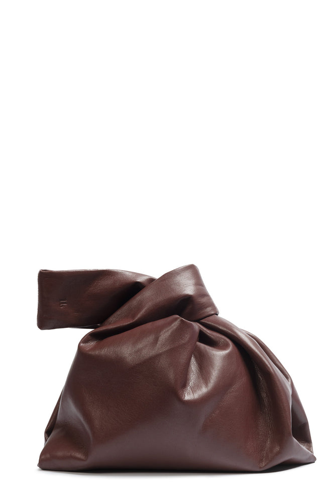 Nanushka Jen Clutch Bag Plum Chutney