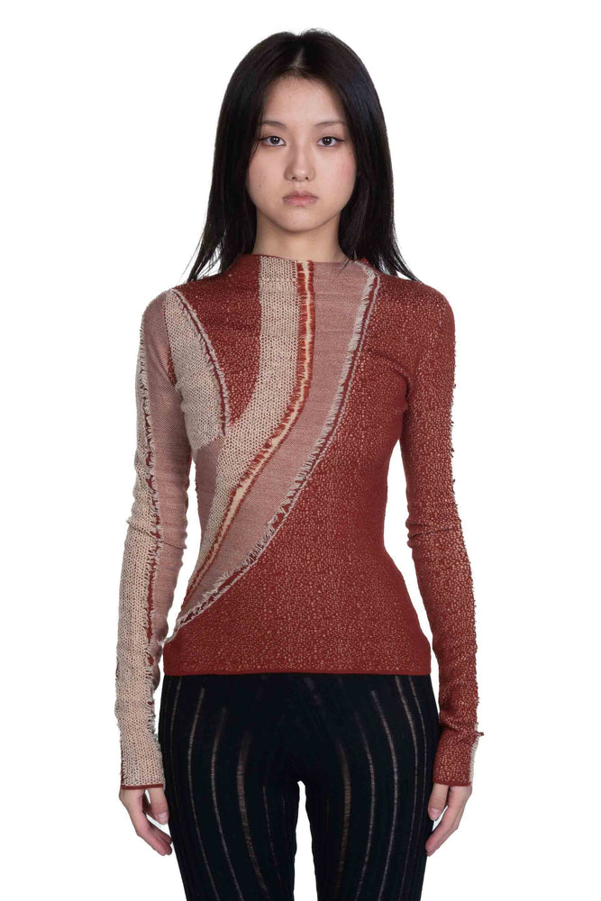 Lava River Knit Top