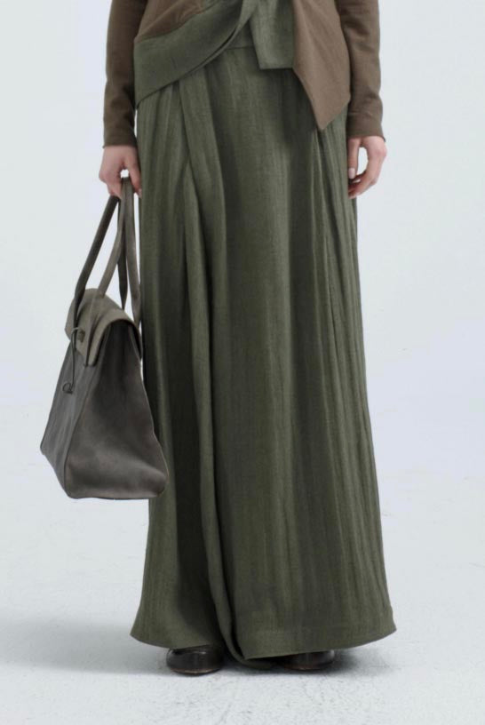 Linen Pants Green
