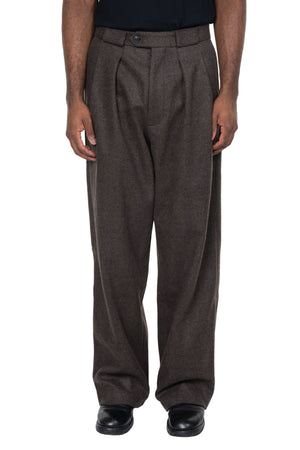 Lownn Black Zip Panel Trousers Lownn lownn Wool Cashmere