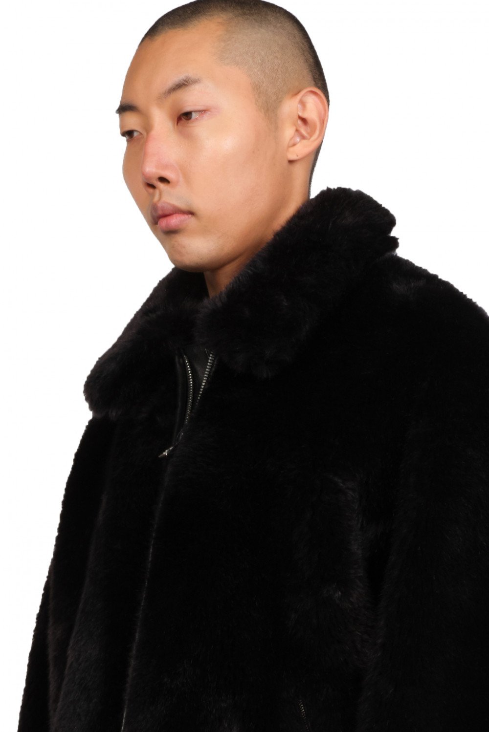 Mastermind World Faux Fur Coat for Men | UJNG