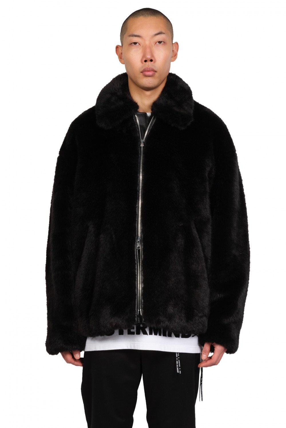 Mastermind World Faux Fur Coat for Men | UJNG