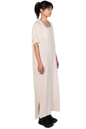 Monica Cordera Natural Knit Linen Dress