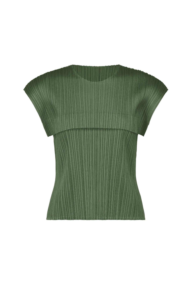 Monthly Colors June Top Moss Green