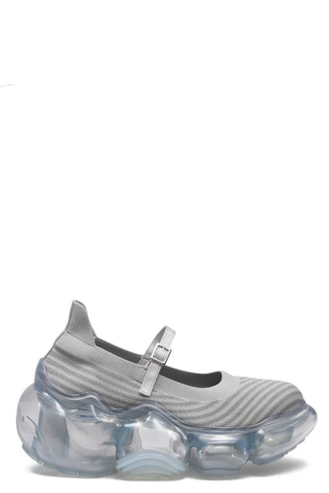 Moopie Knit Pump Gray / Ice Gray