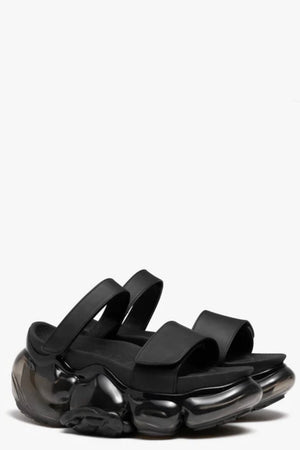 Moopie Leather Sandal Black / Black