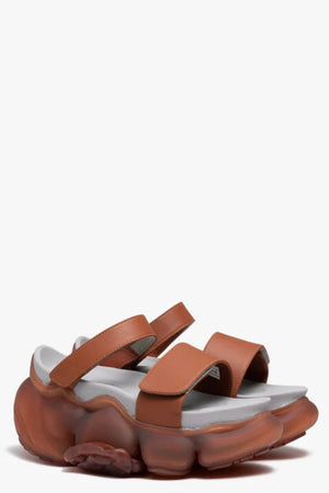 Moopie Leather Sandal Brown / Frost Brown