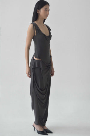 Morph Dress Grey
