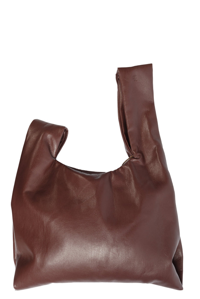 Nanushka Jen Clutch Bag Plum Chutney