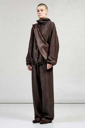Gabriela Coll Garments NO.288 Drawstring Trousers Brown